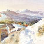 Kirstie Trobe - Snowfall on the Malverns